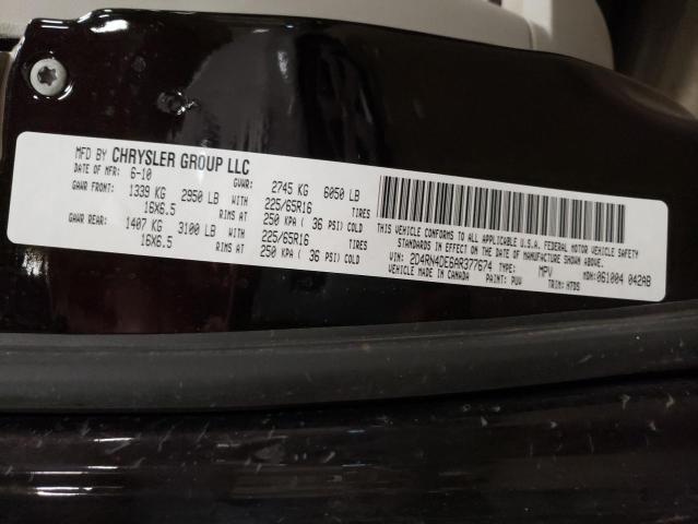 Photo 10 from auction – 2010 DODGE GRAND CARA with VIN 2D4RN4DE6AR377674
