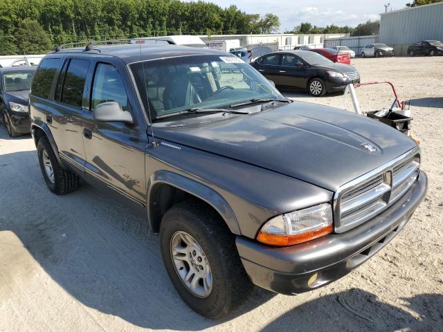 DODGE DURANGO 2003 with VIN 1D4HS48NX3F629614 - Photo from auction