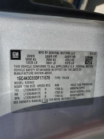 Photo 10 from auction – 2013 CHEVROLET SILVERADO with VIN 1GC4K0C83DF171678