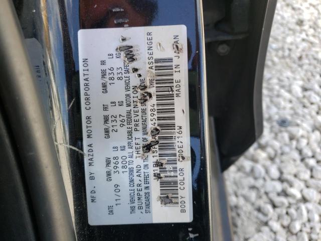 Photo 10 from auction – 2010 MAZDA 3 I with VIN JM1BL1SF4A1245984