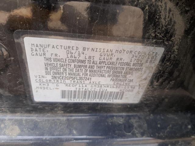 Photo 10 from auction – 2015 NISSAN VERSA NOTE with VIN 3N1CE2CP5FL357241