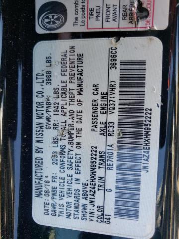 Photo 10 from auction – 2017 NISSAN 370Z BASE with VIN JN1AZ4EHXHM952222