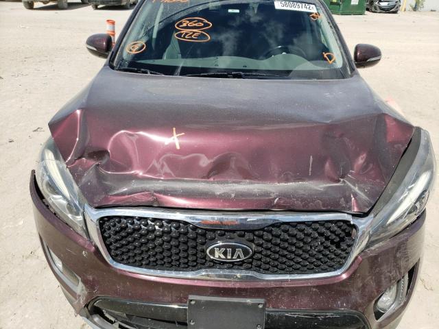 Photo 7 from auction – 2016 KIA SORENTO EX with VIN 5XYPHDA54GG171606
