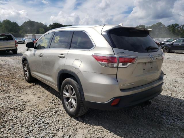 Photo 3 from auction – 2015 TOYOTA HIGHLANDER with VIN 5TDKKRFH5FS045476