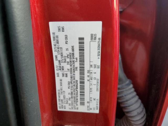 Photo 10 from auction – 2018 FORD F150 SUPER with VIN 1FTEW1E5XJFB66250