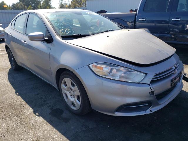 DODGE DART SE 2015 with VIN 1C3CDFAA7FD224027 - Photo from auction
