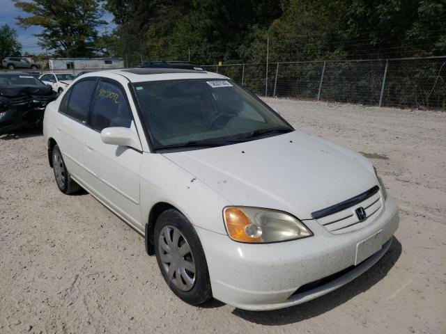 HONDA CIVIC EX 2001 with VIN 1HGES25751L071231 - Photo from auction