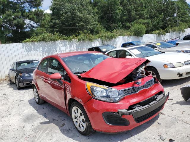 KIA RIO EX 2012 with VIN KNADN5A30C6090385 - Photo from auction