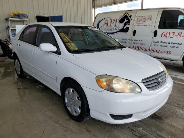 TOYOTA COROLLA CE 2003 with VIN JTDBR32E430038523 - Photo from auction