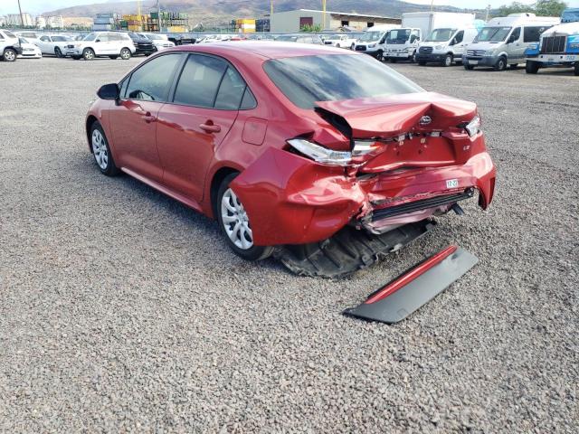 Photo 3 from auction – 2021 TOYOTA COROLLA LE with VIN JTDEPMAE2MJ135516