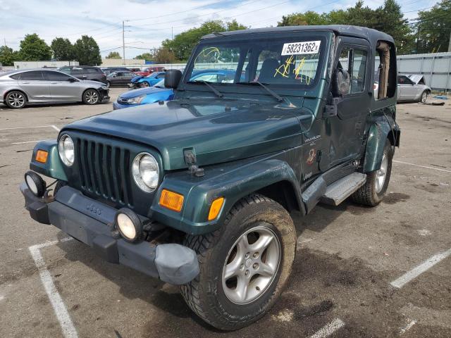 Photo 2 from auction – 2001 JEEP WRANGLER / with VIN 1J4FA59S11P369042