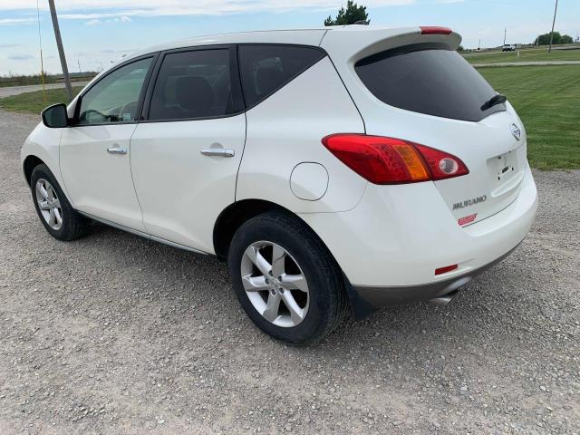 Photo 3 from auction – 2009 NISSAN MURANO S with VIN JN8AZ18W69W100904