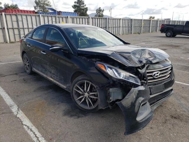 HYUNDAI SONATA SPO 2015 with VIN 5NPE34AB0FH096485 - Photo from auction