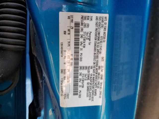 Photo 10 from auction – 2014 FORD FOCUS SE with VIN 1FADP3F23EL245832