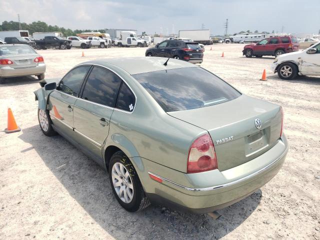 Photo 3 from auction – 2003 VOLKSWAGEN PASSAT GLS with VIN WVWPD63B33P108563