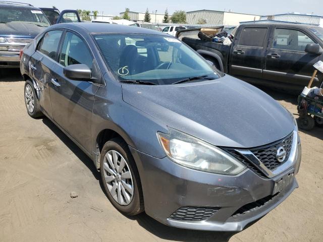 NISSAN SENTRA S 2016 with VIN 3N1AB7AP8GL677610 - Photo from auction