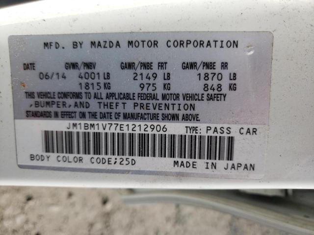 Photo 10 from auction – 2014 MAZDA 3 TOURING with VIN JM1BM1V77E1212906