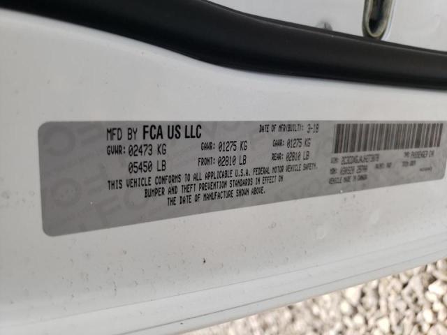 Photo 10 from auction – 2018 DODGE CHARGER R/ with VIN 2C3CDXGJ4JH273078