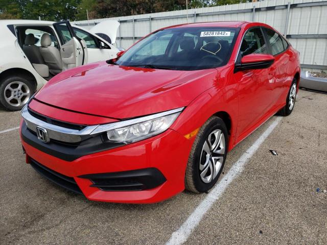 Photo 2 from auction – 2017 HONDA CIVIC LX with VIN 2HGFC2F50HH578026