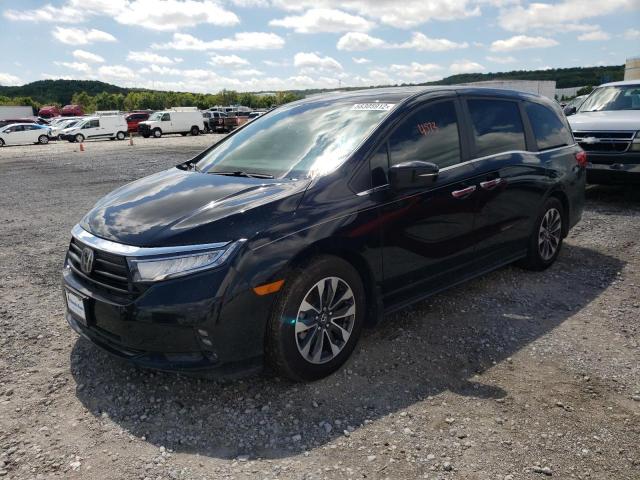 Photo 2 from auction – 2022 HONDA ODYSSEY EX with VIN 5FNRL6H71NB047128