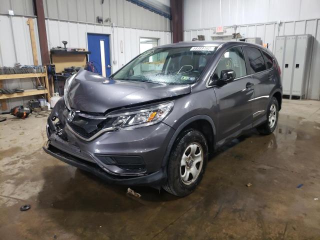 Photo 2 from auction – 2016 HONDA CR-V LX with VIN 2HKRM4H35GH643670
