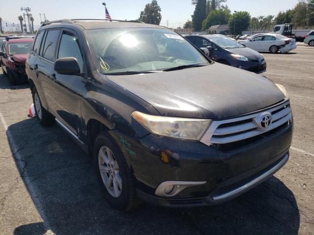 TOYOTA HIGHLANDER 2012 with VIN 5TDZK3EH6CS060612 - Photo from auction