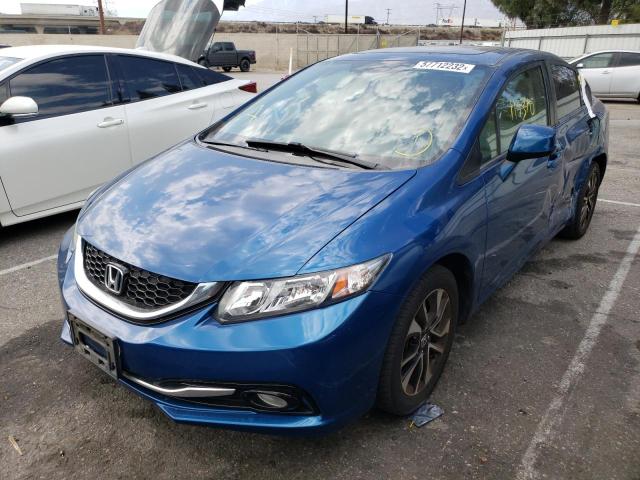 Photo 2 from auction – 2013 HONDA CIVIC EXL with VIN 19XFB2F99DE282271
