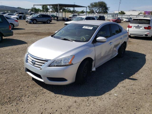 Photo 2 from auction – 2013 NISSAN SENTRA with VIN 3N1AB7AP2DL707857