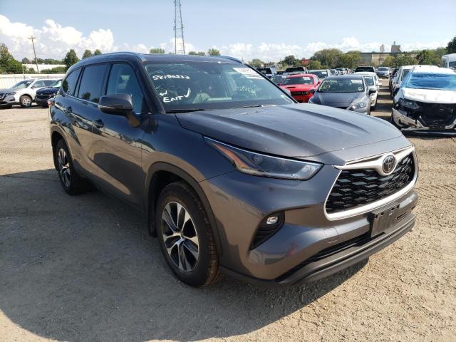 Photo 1 from auction – 2021 TOYOTA HIGHLANDER with VIN 5TDGZRBH3MS122866
