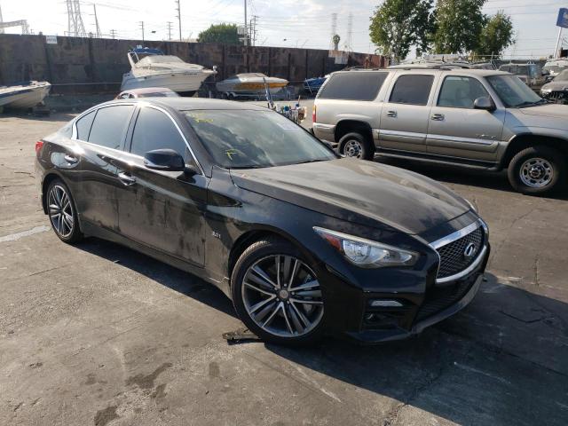 INFINITI Q50 BASE 2017 with VIN JN1CV7AP0HM642003 - Photo from auction