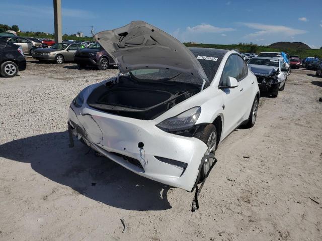 Photo 2 from auction – 2022 TESLA MODEL Y with VIN 7SAYGDEE7NF307333
