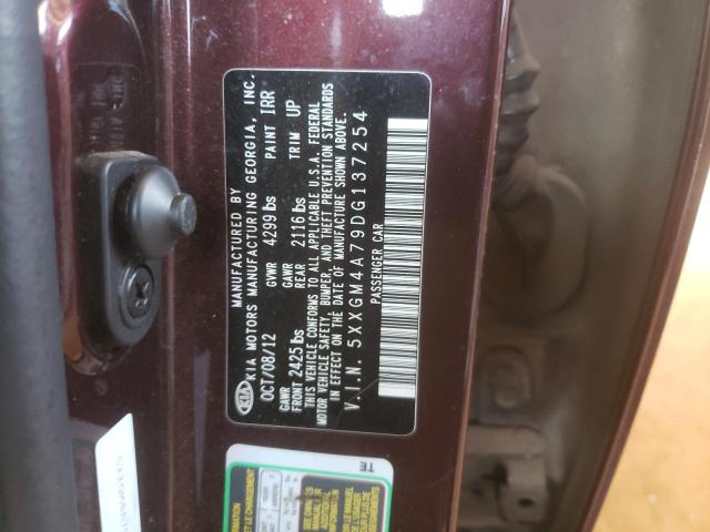 Photo 10 from auction – 2013 KIA OPTIMA LX with VIN 5XXGM4A79DG137254