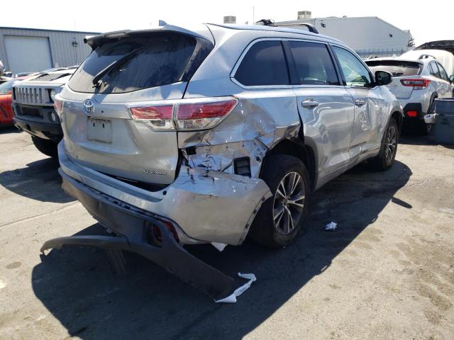 Photo 4 from auction – 2016 TOYOTA HIGHLANDER with VIN 5TDJKRFH6GS236837