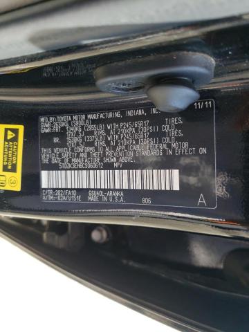 Photo 10 from auction – 2012 TOYOTA HIGHLANDER with VIN 5TDZK3EH6CS060612