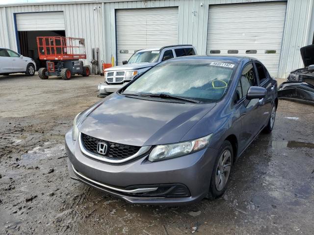Photo 2 from auction – 2015 HONDA CIVIC LX with VIN 19XFB2F53FE082437