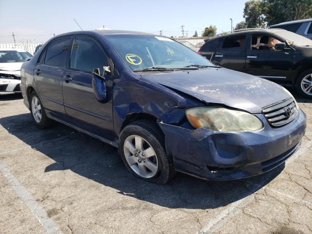 TOYOTA COROLLA CE 2003 with VIN 1NXBR32E53Z072619 - Photo from auction
