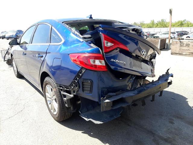 Photo 3 from auction – 2017 HYUNDAI SONATA SE with VIN 5NPE24AF2HH474010