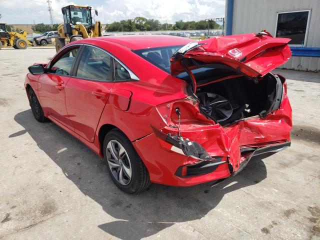 Photo 3 from auction – 2019 HONDA CIVIC LX with VIN 2HGFC2F68KH550636