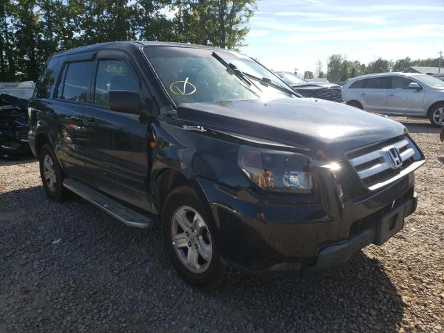 Photo 1 from auction – 2007 HONDA PILOT LX with VIN 2HKYF18157H531910