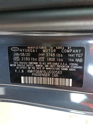 Photo 10 from auction – 2020 HYUNDAI VELOSTER B with VIN KMHTG6AF6LU030563