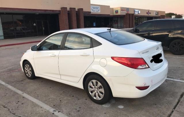 Photo 3 from auction – 2016 HYUNDAI ACCENT SE with VIN KMHCT4AE0GU956955