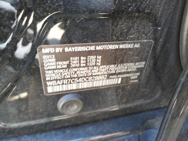 Photo 10 from auction – 2013 BMW 535 I with VIN WBAFR7C54DC828862