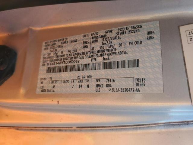 Photo 10 from auction – 2007 FORD ECONOLINE with VIN 1FTNE14WX7DB50082