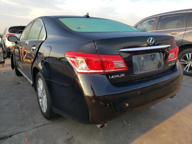 Photo 3 from auction – 2010 LEXUS ES 350 with VIN JTHBK1EG2A2358610