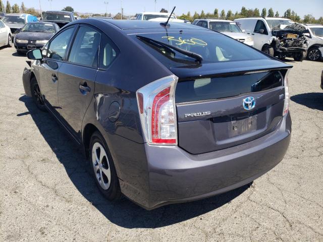 Photo 3 from auction – 2013 TOYOTA PRIUS with VIN JTDKN3DU3D5670577