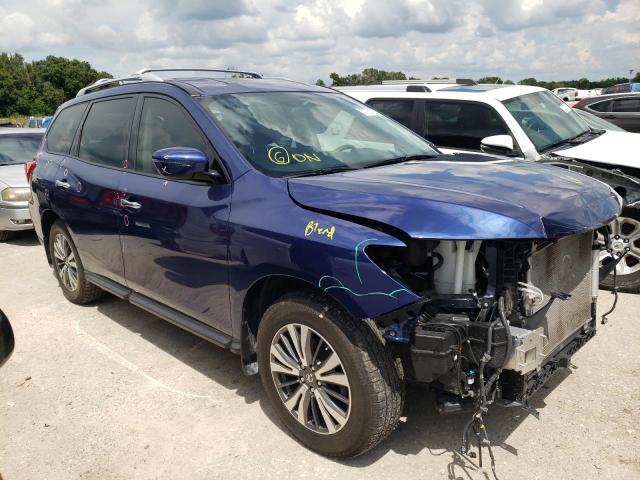 NISSAN PATHFINDER 2018 with VIN 5N1DR2MN9JC627641 - Photo from auction