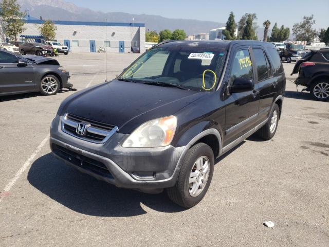 Photo 2 from auction – 2004 HONDA CR-V EX with VIN JHLRD78824C060383