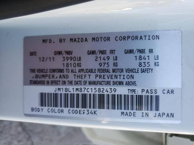 Zdjęcie 10 z aukcji – 2012 MAZDA 3 I z VIN JM1BL1M87C1582439
