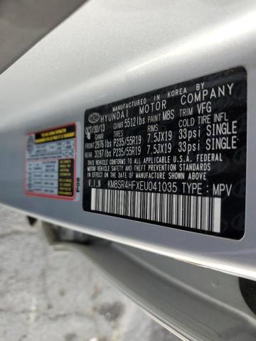 Photo 10 from auction – 2014 HYUNDAI SANTA FE G with VIN KM8SR4HFXEU041035