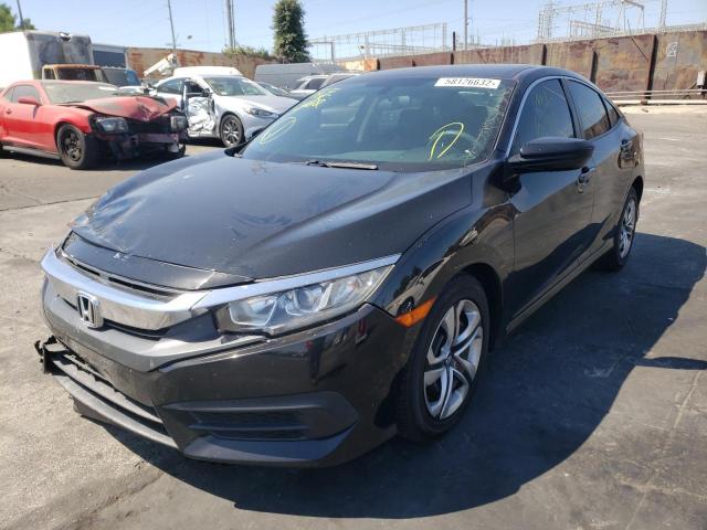 Photo 2 from auction – 2017 HONDA CIVIC LX with VIN 19XFC2F54HE219935